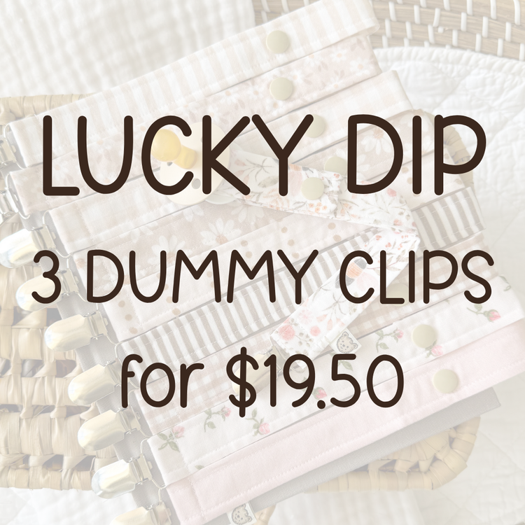 3-pack Dummy Clips | Lucky Dip Random Selection