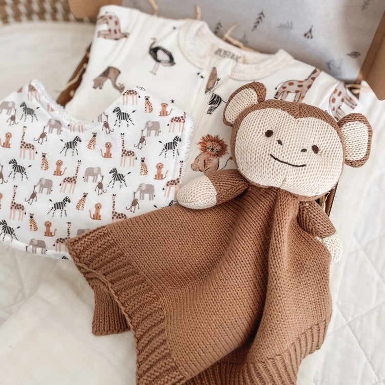 Unisex Newborn Gift Hamper | Monkey Jungle