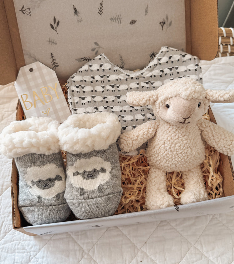 Unisex Baby Gift Box | Little Lamb