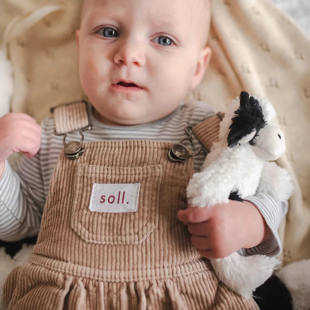 Mini Clover the Black Cow Rattle | Nana Huchy