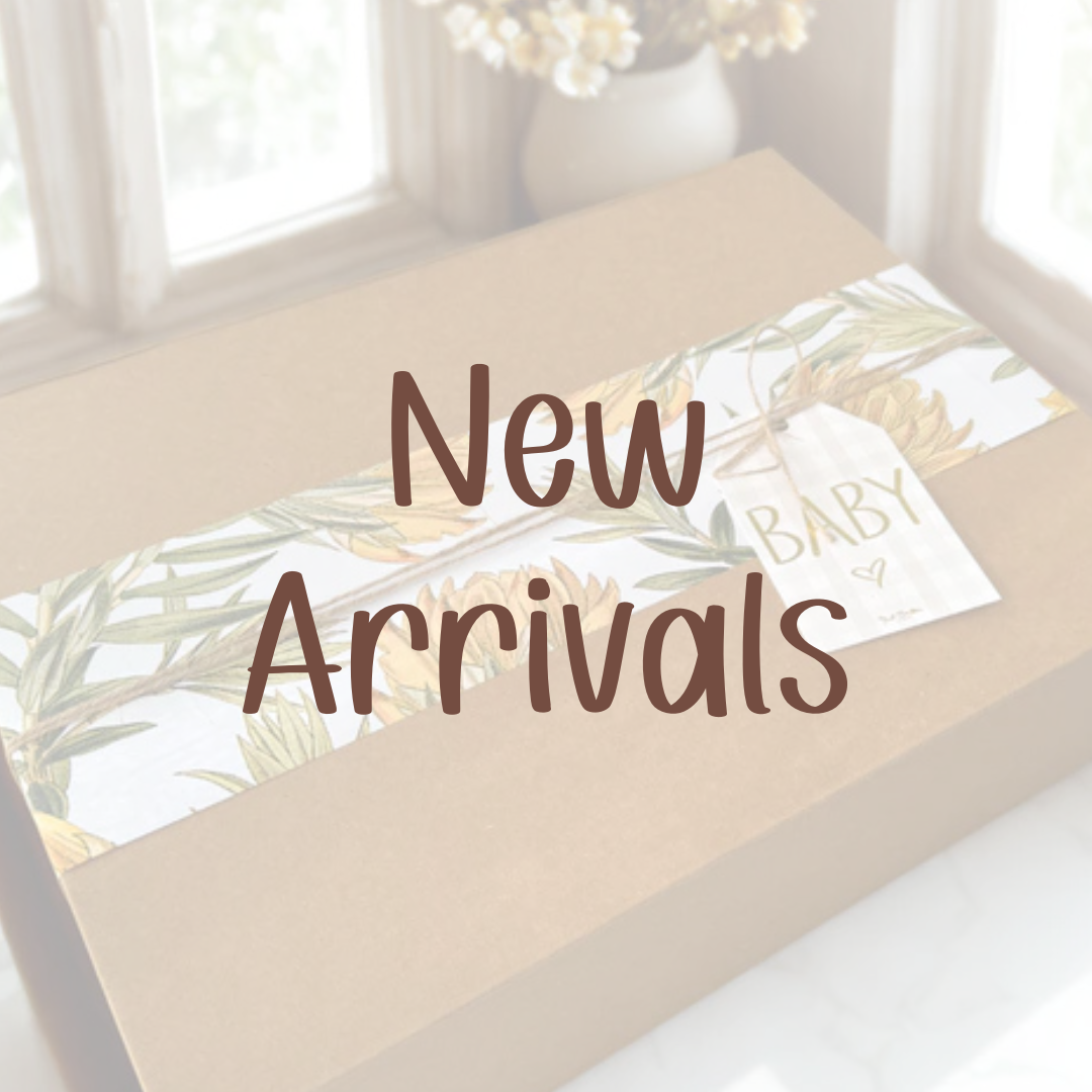 Discover our latest baby gifts and keepsakes — freshly added and ready to shop.
From new pregnancy announcement designs to adorable baby bibs and ready-to-ship gift ideas, this collection is where you’ll find our newest additions.
Whether you’re shopping for a baby shower, a pregnancy reveal or a newborn surprise, 