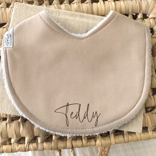 Baby Bib | Solid Dune