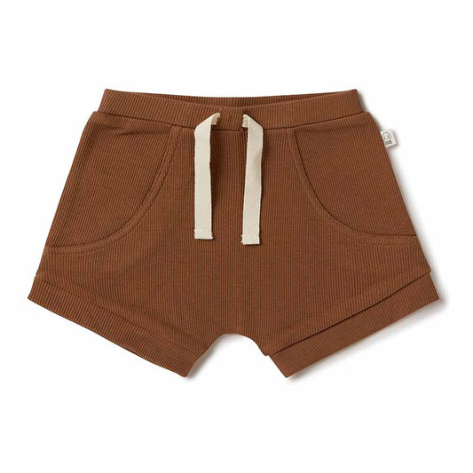 Chocolate Baby Shorts | Snuggle Hunny