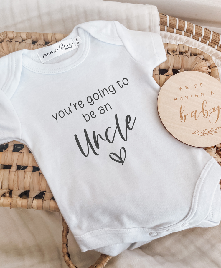 CUSTOMISABLE Pregnancy Announcement Onesie | You're going to be a...