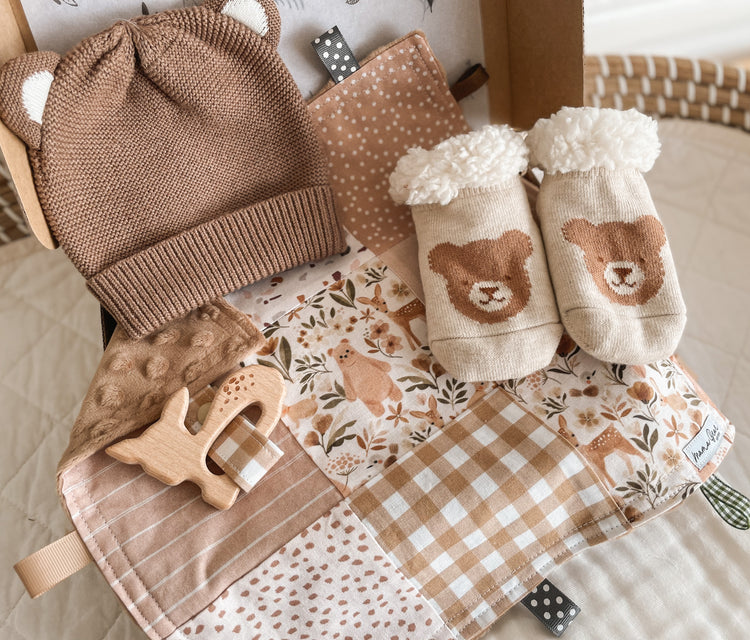 Gender Neutral Baby Gift box | Woodland