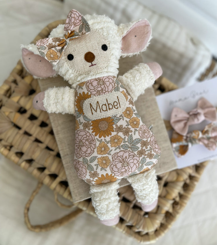 Personalised Lambie | Vintage Floral
