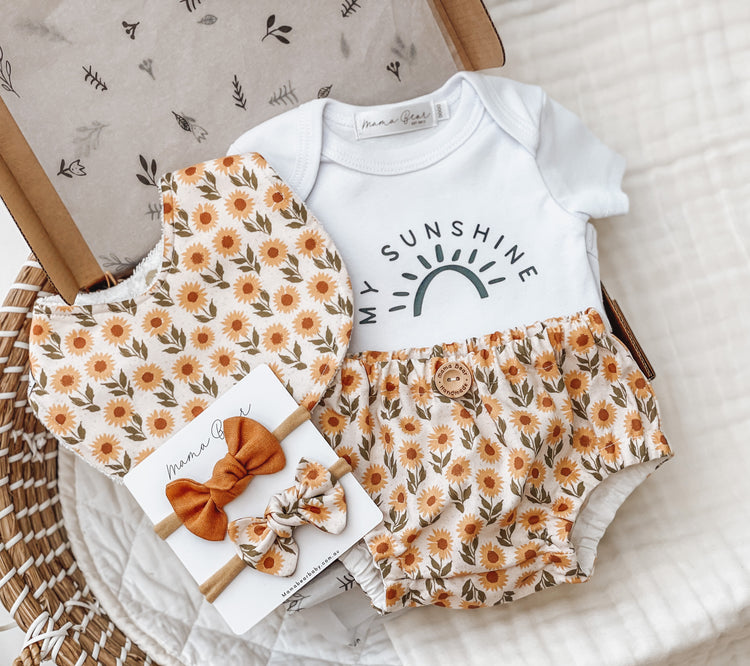 Pastel Sunflower Outfit Giftbox