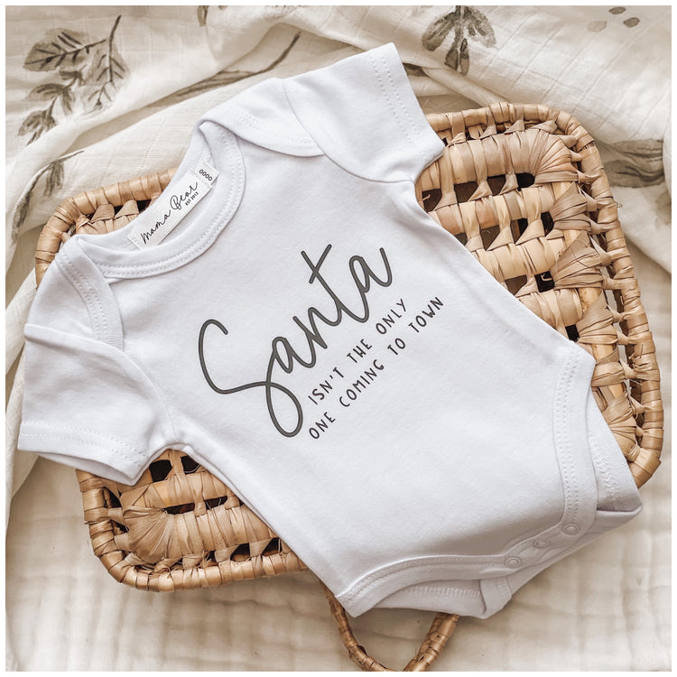 Christmas Baby Announcement | Santa