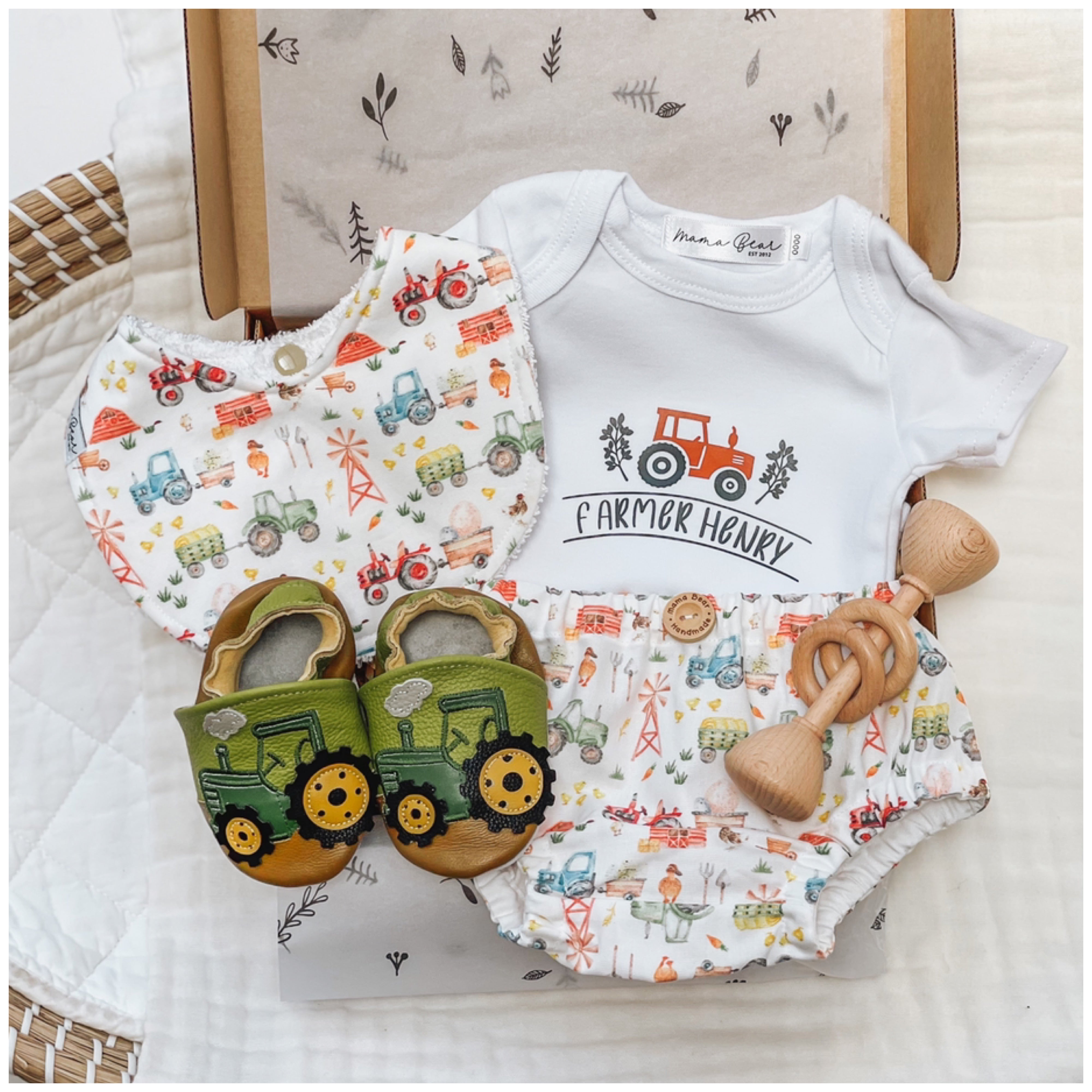 Baby hotsell farmer outfit