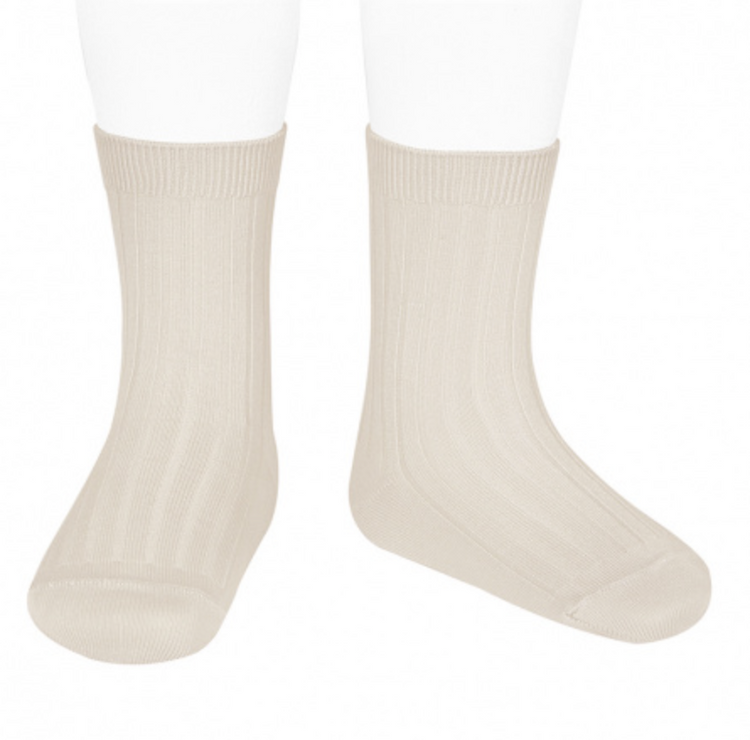 Ribbed Short Socks | Condor