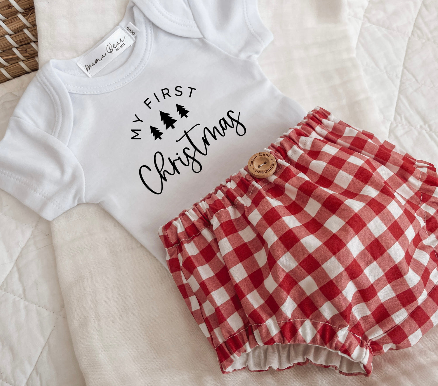 Unisex newborn christmas outfit discount
