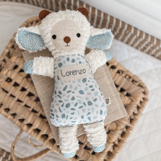 Chenille Lambie - Blue Tile
